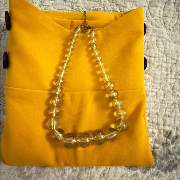 High-Waisted Yellow Skirt - Picture 9 of 9